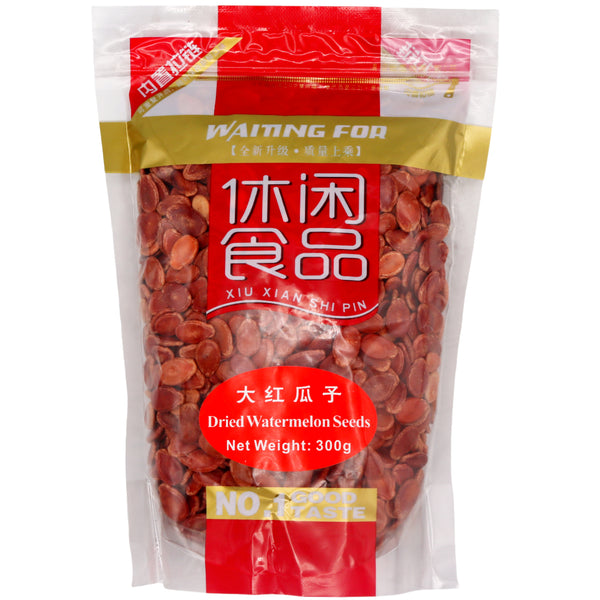XXSP Dried Red Watermelon Seeds 休閒食品大紅瓜子 300g - Tuk Tuk Mart