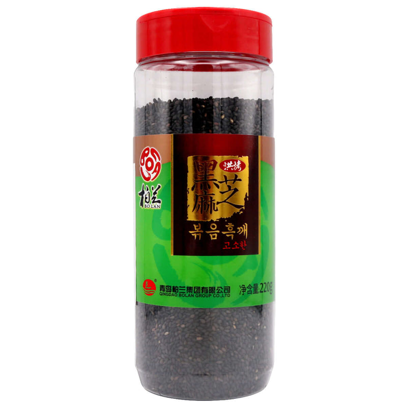 Bo Lan Roasted Black Sesame Seeds 220g - Tuk Tuk Mart