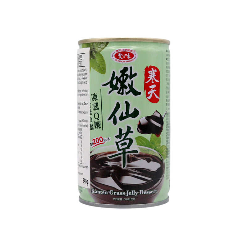 AGV Kanten Grass Jelly Dessert 愛之味 寒天嫩仙草 340g - Tuk Tuk Mart