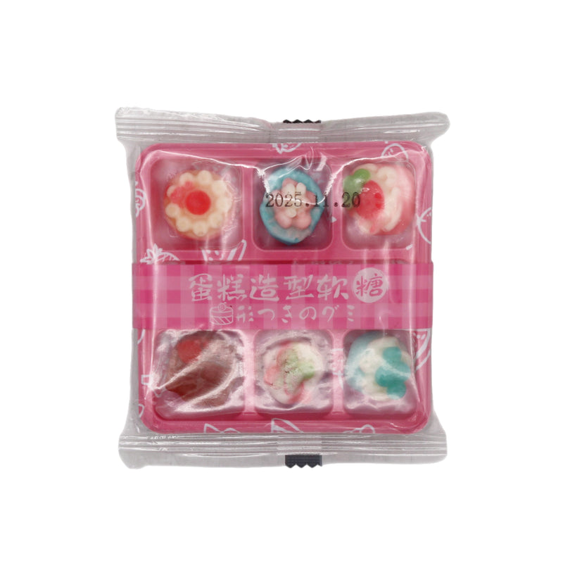 Cake Style Soft Candy (Mix Fruit Flavour) 20g - Tuk Tuk Mart