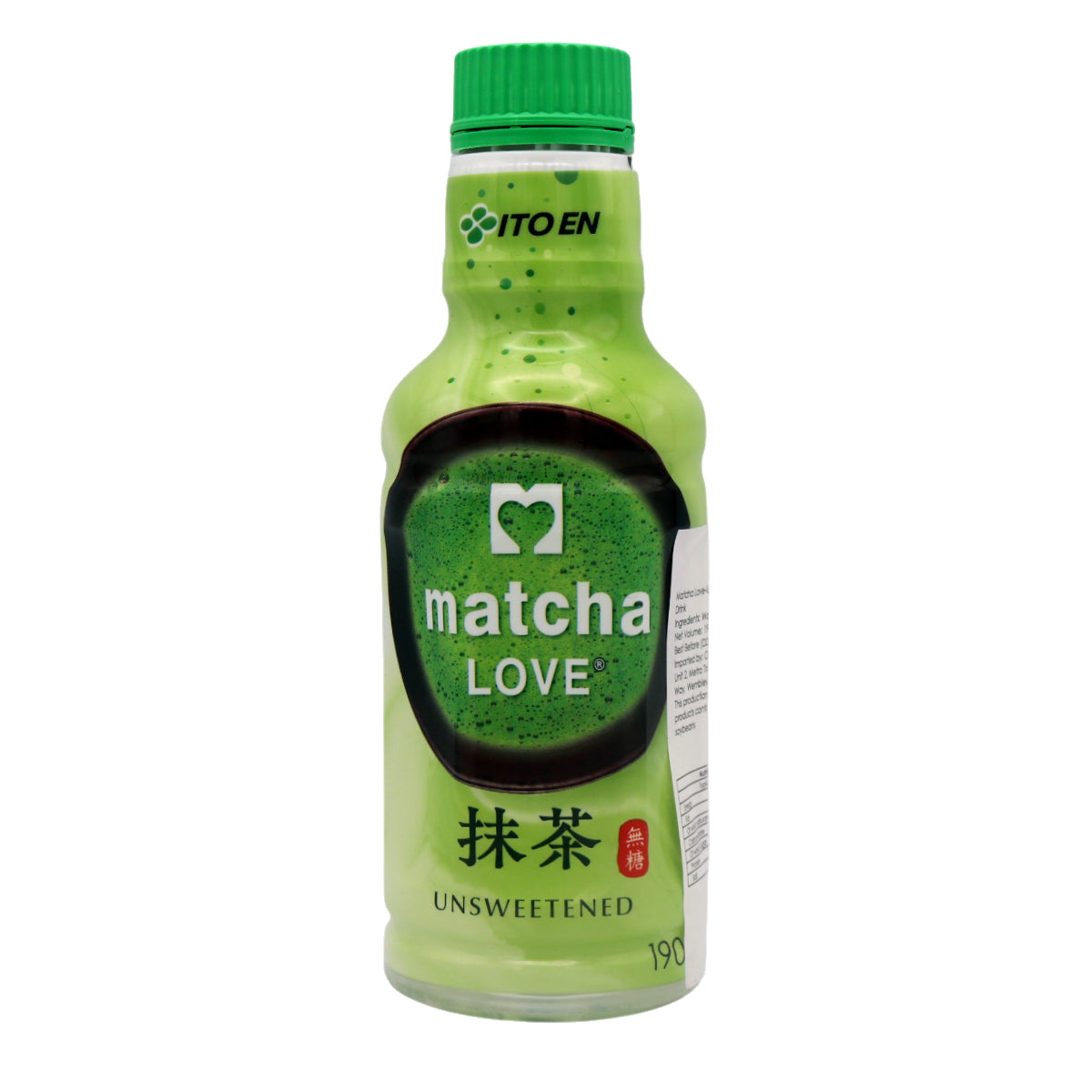 Matcha Love Unsweetened Matcha Drink 190ml - Tuk Tuk Mart