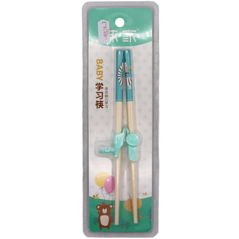 Vekoo88 Baby Chopsticks (Cyan) (1 Pair) - Tuk Tuk Mart