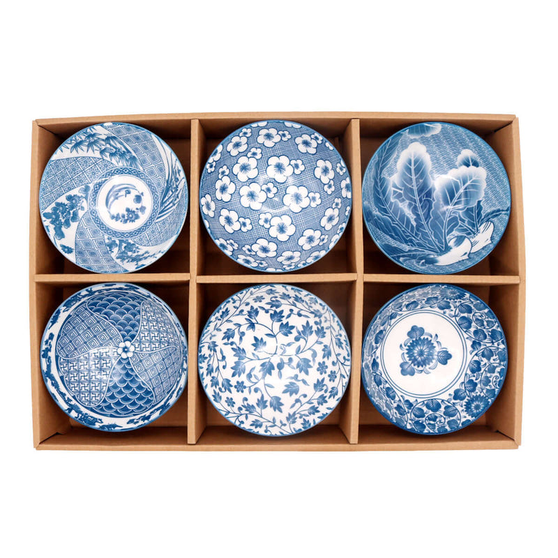Japan World Japanese Bowl Set (6pcs) - Tuk Tuk Mart