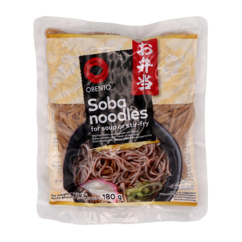 Obento Soba Noodles for Soup or Stir-Fry 180g - Tuk Tuk Mart