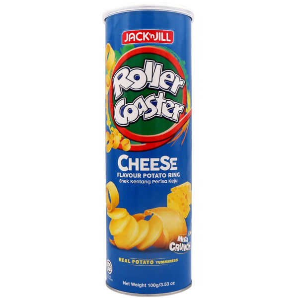 Jack 'N Jill Roller Coaster Cheese Flavour Potato Ring 100g - Tuk Tuk Mart