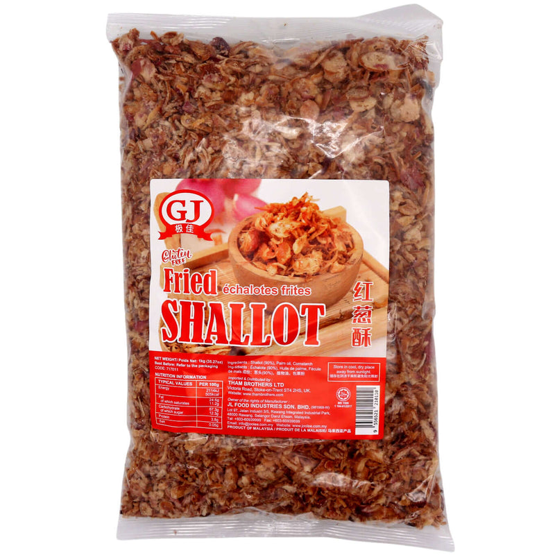 GJ Fried Shallot (Gluten Free) 1kg - Tuk Tuk Mart