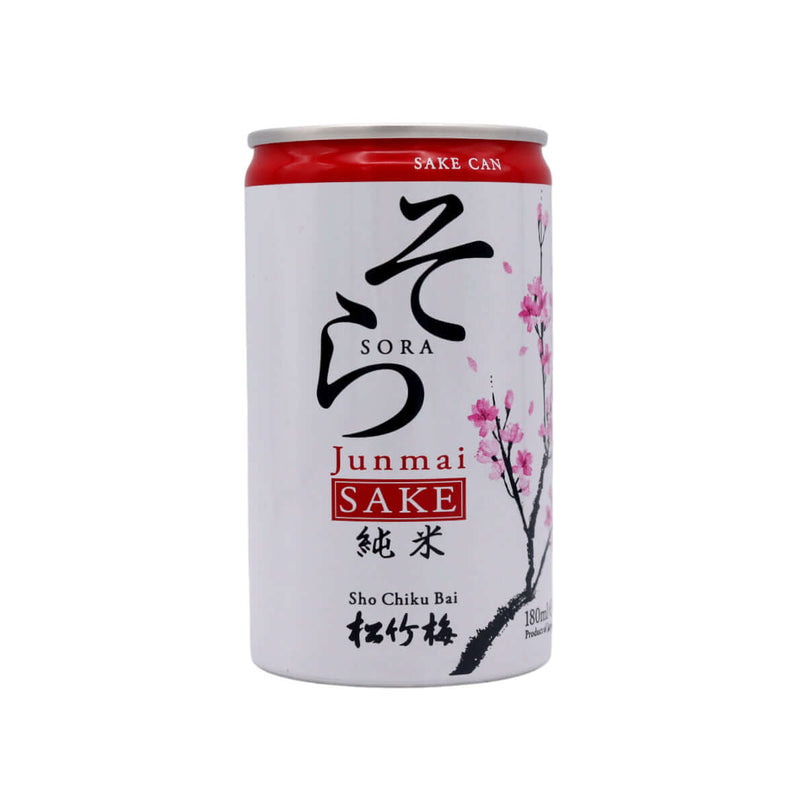 Sora Junmai Sake Can (Alc. 15.2% Vol.) 180ml - Tuk Tuk Mart
