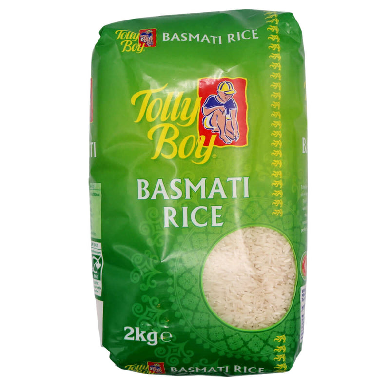 Tolly Boy Basmati Rice 2kg - Tuk Tuk Mart