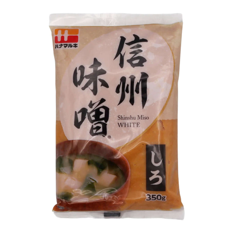Hanamaruki Shinshu Miso - Soybean Paste (White) 350g - Tuk Tuk Mart