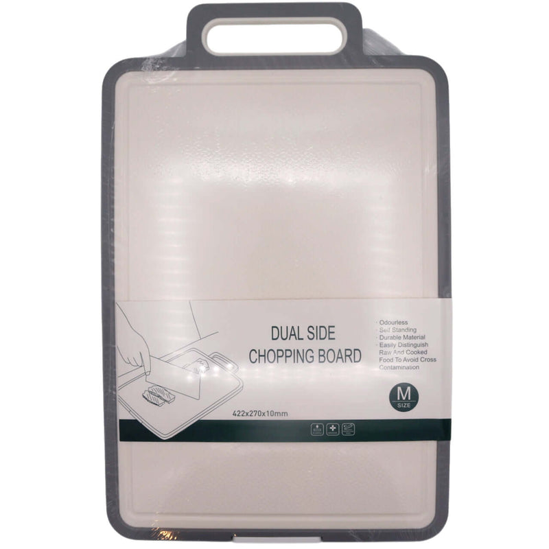 Japan World Ltd Dual Side Chopping Board (M Size) (442x270x10mm) - Tuk Tuk Mart