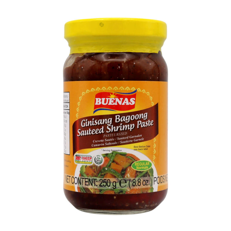 Buenas Ginisang Bagoong Sauteed Shrimp Paste (Regular) 250g - Tuk Tuk Mart