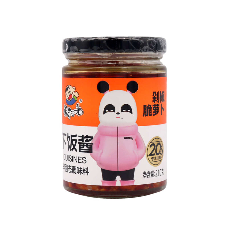 FSG Preserved Crisp Radish with Chopped Pepper 210g - Tuk Tuk Mart
