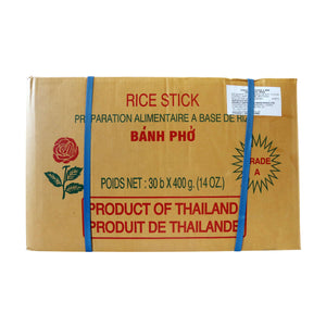 Rose Brand Rice Stick (5mm) (400g*30pcs) (1 BOX) - Tuk Tuk Mart