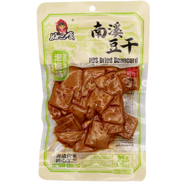 HBS Dried Beancurd Pickled Chilli 95g - Tuk Tuk Mart