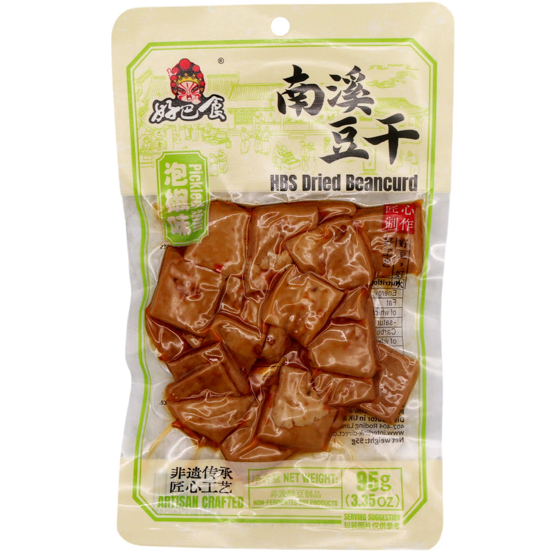 HBS Dried Beancurd Pickled Chilli 95g - Tuk Tuk Mart