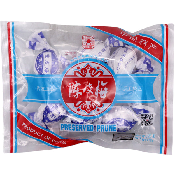 HH Preserved Prune (With Sweetener(s)) 華恆 陳皮梅 170g - Tuk Tuk Mart