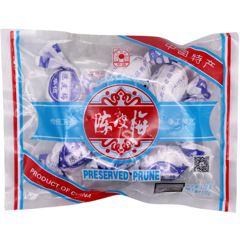 HH Preserved Prune (With Sweetener(s)) 華恆 陳皮梅 170g - Tuk Tuk Mart
