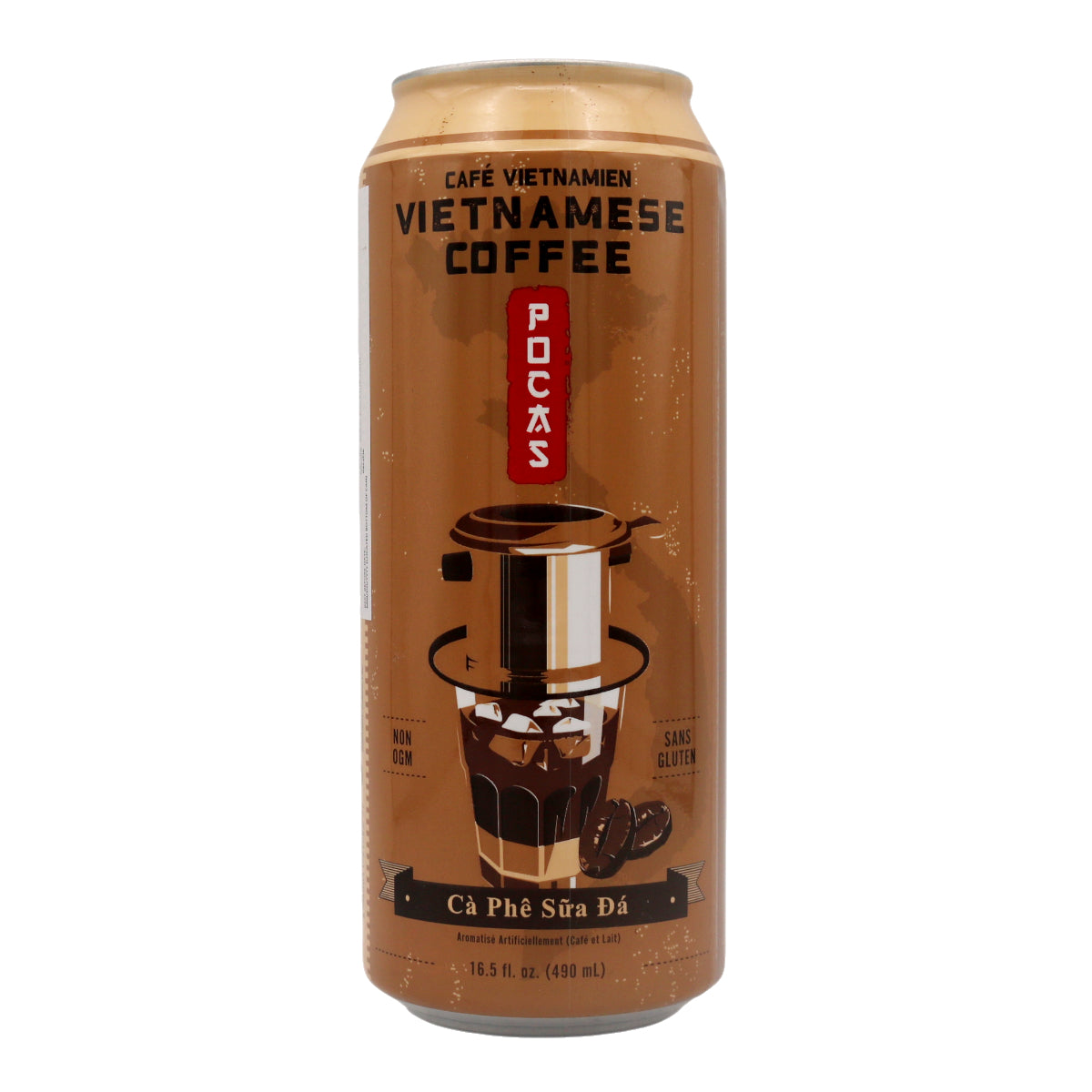 Pocas Vietnamese Coffee with Condensed Milk 490ml - Tuk Tuk Mart