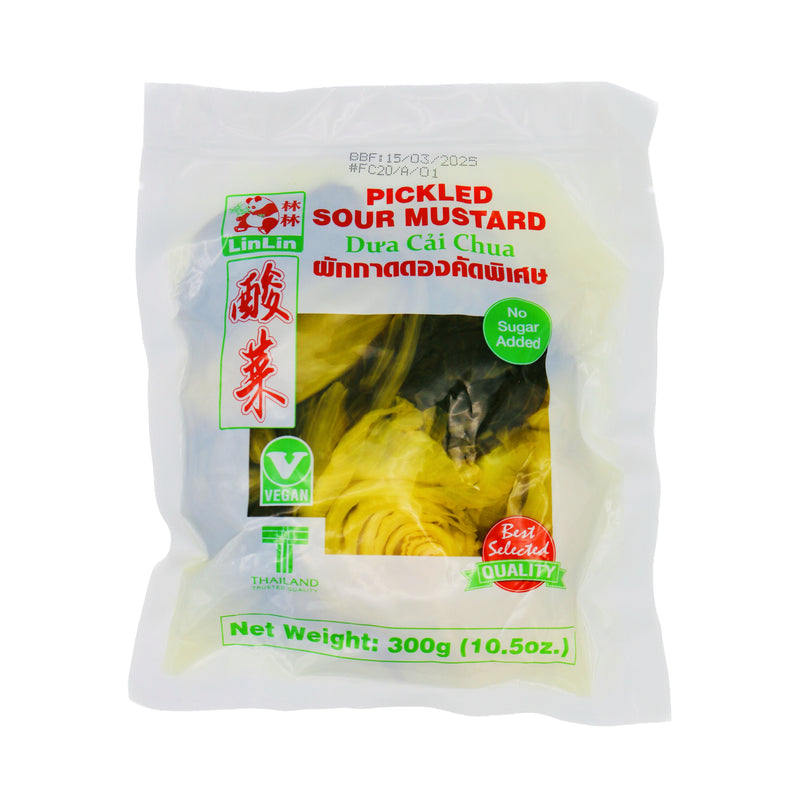 LinLin Best Selected Quality Pickled Sour Mustard 林林酸菜 300g - Tuk Tuk Mart