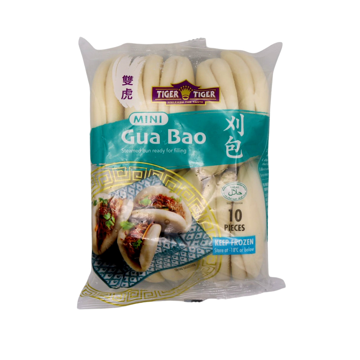 Tiger Tiger Mini Gua Bao 刈包 (10pcs) 300g (Frozen) - Tuk Tuk Mart