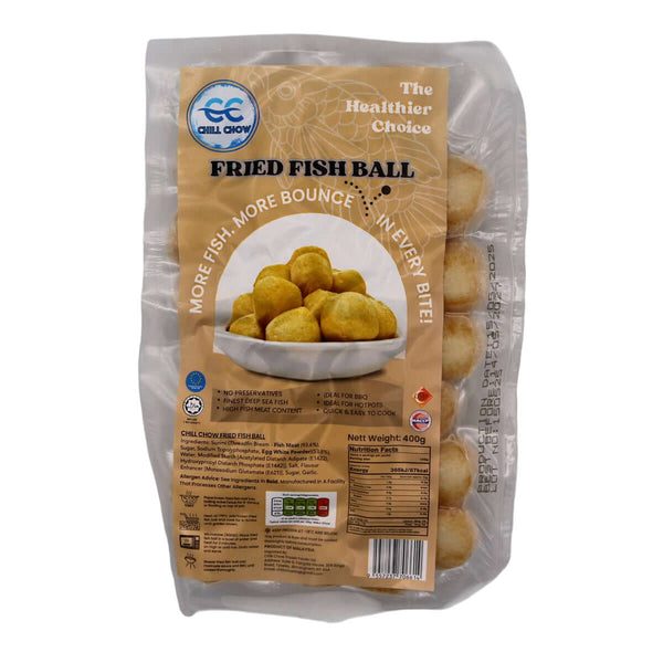 Chill Chow Fried Fish Ball 400g (Frozen) - Tuk Tuk Mart