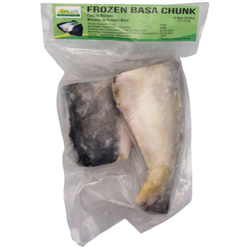 Kim Son Frozen Basa Chunk ~1kg (Frozen) - Tuk Tuk Mart