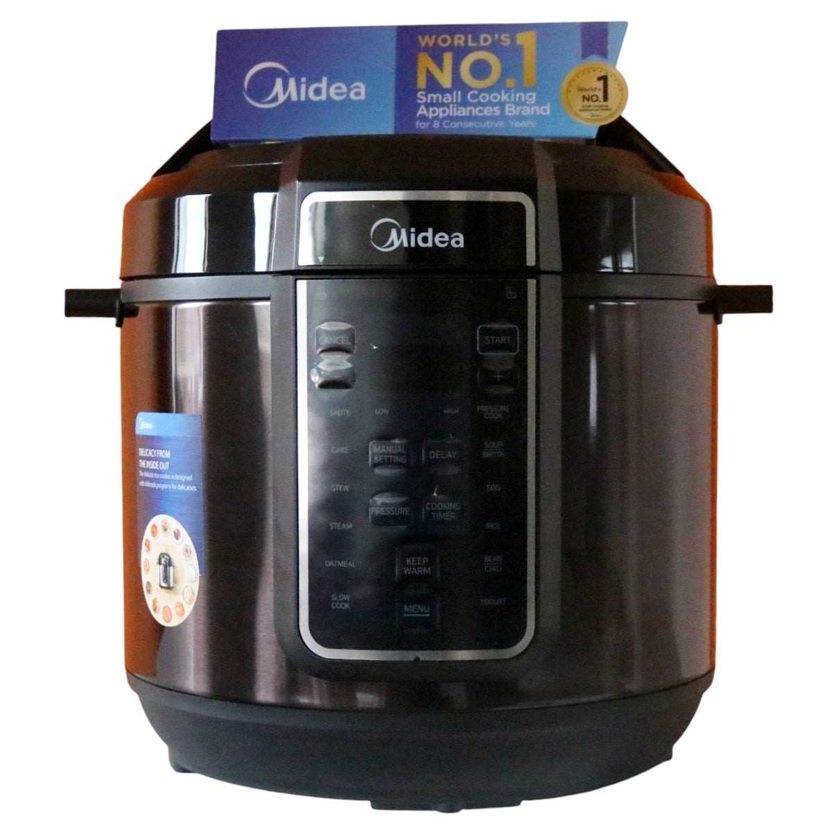 Midea 1200W Multifunctional Household Pressure Cooker AJ0797 - Tuk Tuk Mart