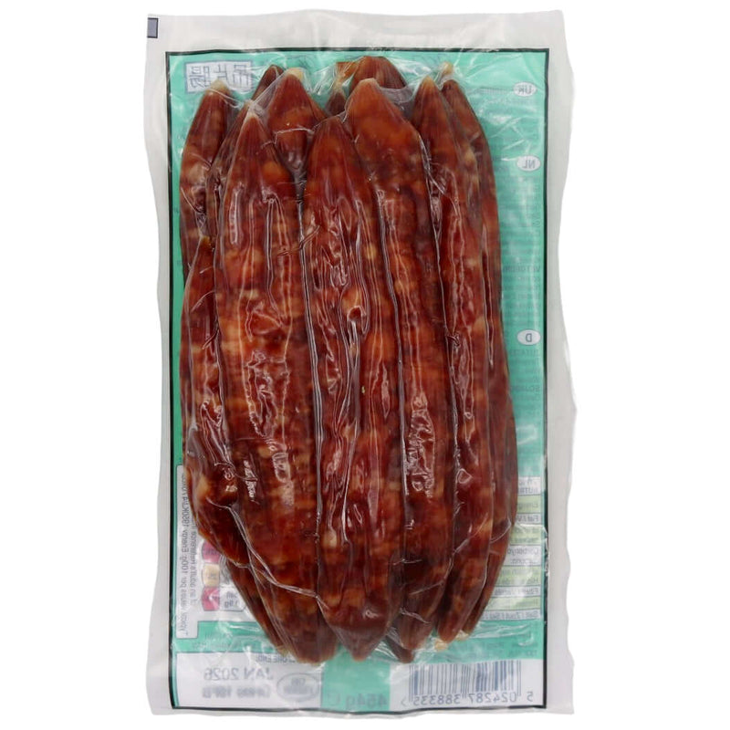 Hang Fong Chinese Style Cured Dried Pork Sausages with Cuttlefish 454g - Tuk Tuk Mart