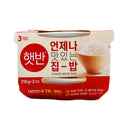 CJ Microwavable Cooked White Rice (Hetbahn) 630g (3X210g) (B.B.D 31.01.23) | Tuk Tuk Mart