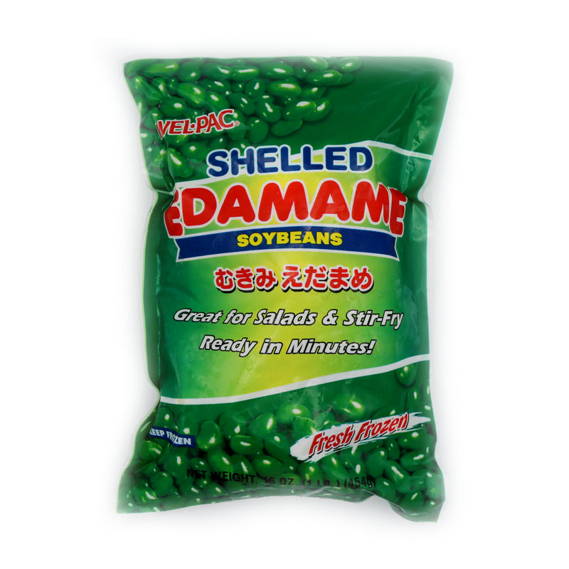 Wel-Pac Shelled Edamame (Soybeans) 454g (Frozen) | Tuk Tuk Mart