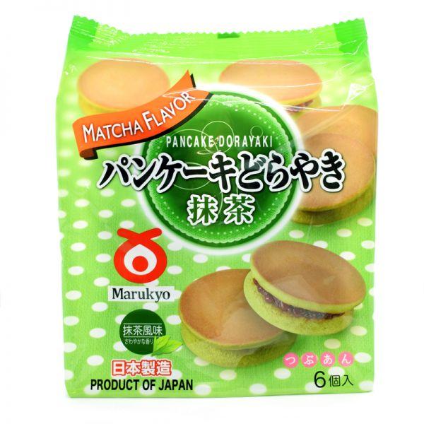 Marukyo Pancake Dorayaki Matcha Flavour 310g | Tuk Tuk Mart