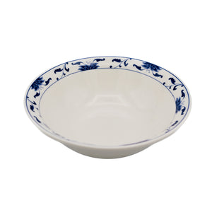 *Cameo China Blue Lotus Pattern - Porcelain Soup Bowl 瓷碗 (7.9 inch) | Tuk Tuk Mart