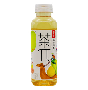 *Nong Fu Spring Pomelo Flavour Green Tea Drink 农夫山泉茶π柚子綠茶 500ml (B.B.D 28.04.23) | Tuk Tuk Mart