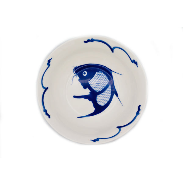 *Cameo China Carp Design - Melamine Soup Bowl (7 inch) | Tuk Tuk Mart