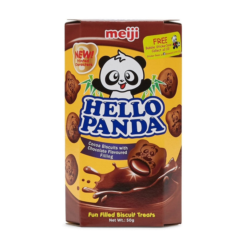 Meiji Hello Panda Cocoa Biscuits With Chocolate Filling 50g | Tuk Tuk Mart