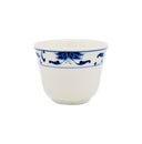 *Cameo China Blue Lotus Pattern - Porcelain Chinese Teacup 瓷杯 140ml | Tuk Tuk Mart