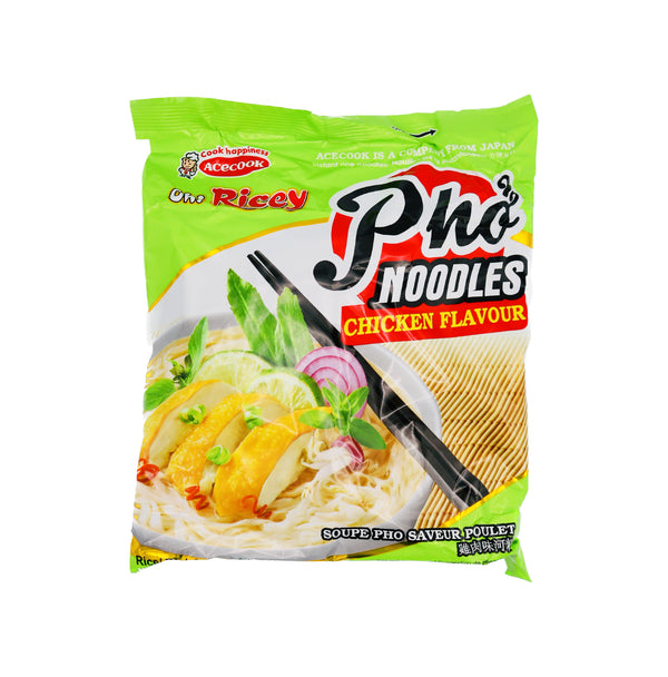 Acecook Oh! Ricey Pho Noodles Chicken Flavour 71g | Tuk Tuk Mart