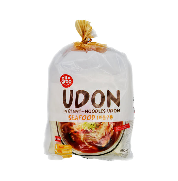 Allgroo Seafood Udon Instant Noodles 690g | Tuk Tuk Mart