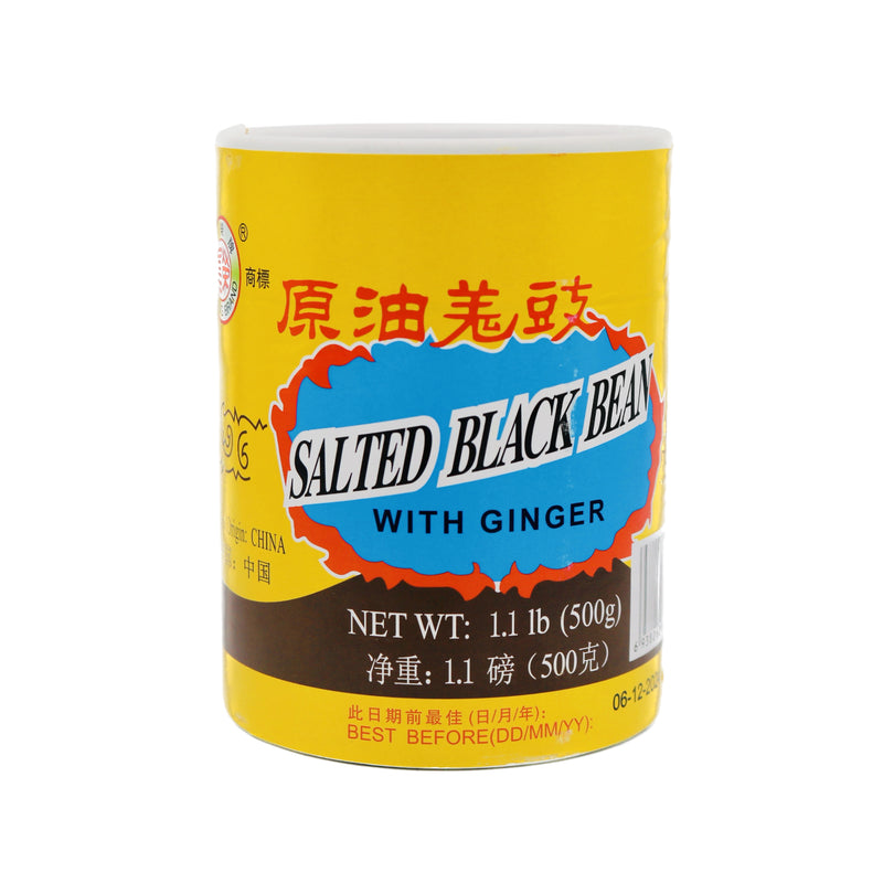 Furong Brand Salted Black Bean with Ginger 500g | Tuk Tuk Mart