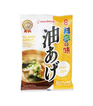 Marukome Instant Miso Soup Fried Tofu 153g | Tuk Tuk Mart