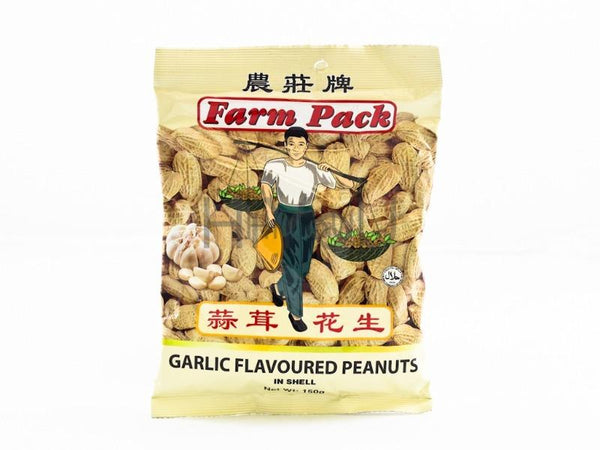 Farm Pack Garlic Flavoured Roasted Peanuts 150g | Tuk Tuk Mart