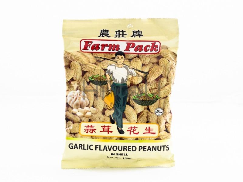 Farm Pack Garlic Flavoured Roasted Peanuts 150g | Tuk Tuk Mart
