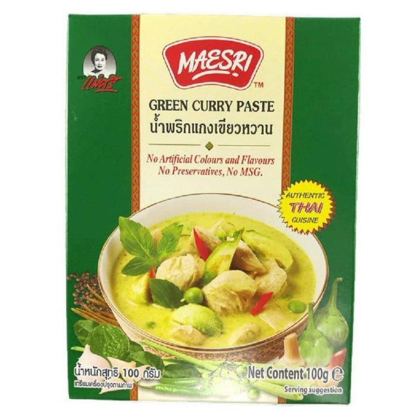 Maesri Green Curry Paste 100g | Tuk Tuk Mart