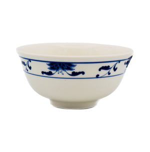 *Cameo China Blue Lotus Pattern - Porcelain Small Bowl 瓷碗 (4.1 inch) | Tuk Tuk Mart