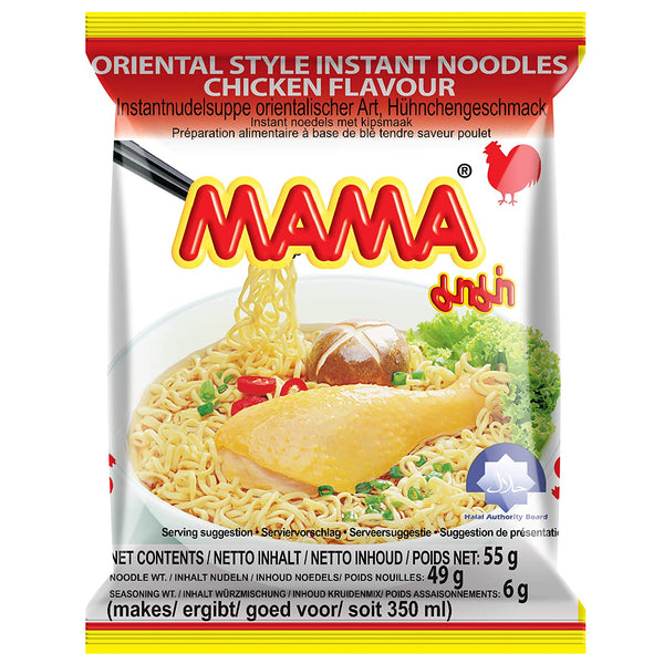 MAMA Oriental Style Instant Noodles Chicken Flavour 55g | Tuk Tuk Mart