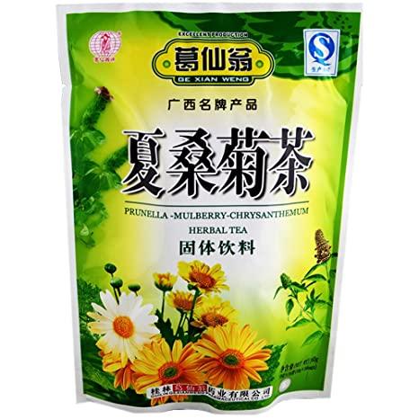 Ge Xian Weng Prunella Mulberry Chrysanthemum Herbal Tea 160g (6x10g) | Tuk Tuk Mart