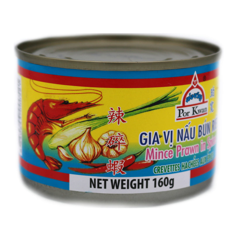 Por Kwan Mince Prawn in Spices 辣碎蝦 160g | Tuk Tuk Mart