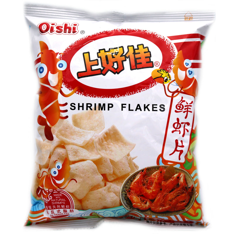 Oishi Shrimp Flakes 鮮蝦片 40g | Tuk Tuk Mart
