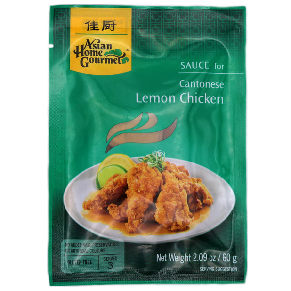 Asian Home Gourmet Sauce for Cantonese Lemon Chicken 檸檬雞醬 60g | Tuk Tuk Mart