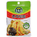 JXJ Sliced Preserved Vegetables with Black Fungus 66g | Tuk Tuk Mart